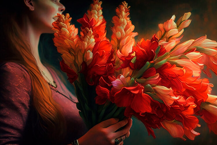 gladioluses